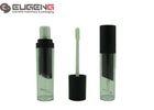 Cylinder Two Layers Empty Lip Gloss Tubes With Brush 22 mm Diameter
