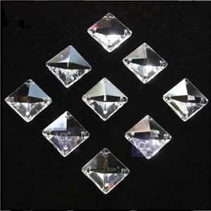 Crystal Sqaure Beads