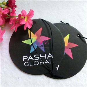 Promotional Customized Design Scented Paper Hanging Car Air Freshener With Logo