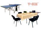 Multipurpose Blue Ping Pong Table , Outdoor / Indoor Weatherproof Table Tennis Table
