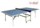 Professional Table Tennis Table With Wheels , 12mm Thickness Standard Ping Pong Table