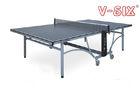 Official Ping Pong Table Foldable , Standard Table Tennis Table With MDF Material