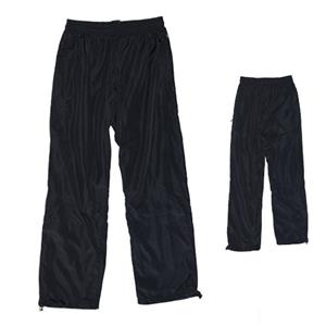 YJ-3005 Lined Mens Black Microfiber Sports Pants Sweatpants
