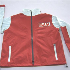 YJ-1041 Hooded Waterproof Nylon Jacket Womens Mens Raincoats