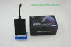 Black Waterproof Motorcycle GPS Tracker Adopt U-Blox GPS Professional Chip