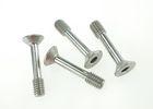 Slot Drive Stainless Steel Metal Screws Flat Head M6 Captive Screws with Locking Threads