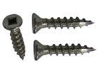 Flat Head Thread Cutting Stainless Steel Deck Screws Type 17 Square Socket