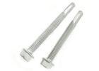 DIN 7504 Fastener Screws , 5.5 x 50 Hex Washer Head Bi Metal Self Drilling Screws