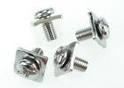 Phillips Slot Pan Head Stainless Steel SEMS Screws M5 X 15 Assemblied Square Washer