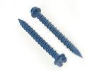 Cone Point Fastener Screws , Hex Washer Head Stainless Steel Concrete Screws 7.5 x 100 mm