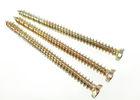 Carbon Steel Torx Head Concrete Masonry Screws For Brick 7.5 X 110 Zinc Finish