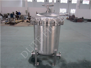 Stainless steel Multi-bag filter housing for precision filtration 
