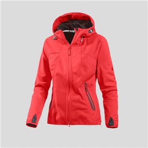 Womens Cheap Breathable Polyester Working Softshell Jacket With Hoods