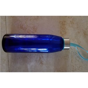 Blue Water Glass Bottle