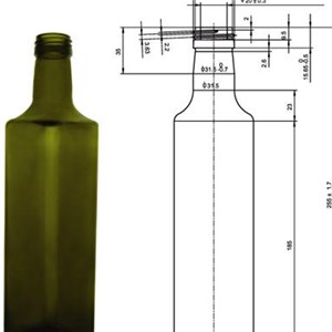 Condiment Glass Bottle