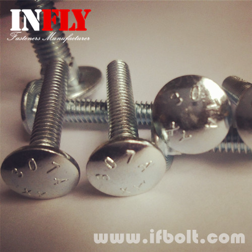 Carriage Bolts in inch ASTM A307