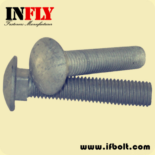 Carriage Bolts Hot dip galvanizing