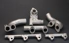 Zinc plating tubes 304 steel sand casting parts shell mold pouring