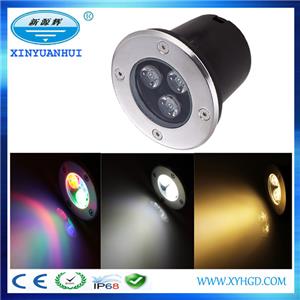 CE Rohs IP67 RGB LED Ground Lights And Underground Lights For Public Square