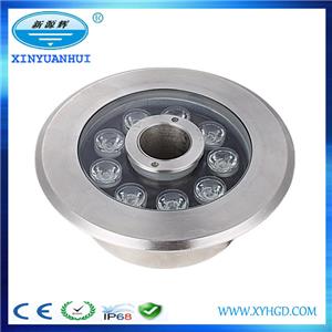 Stainless Steel Outdoor Water Fountain Waterproof LED Lights Submersible