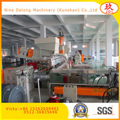 Low smoking zero halogen cable material granulator	