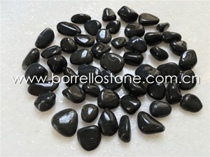 Black pebble stone