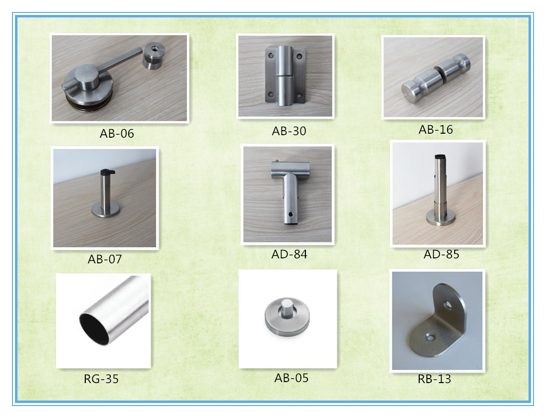 304 Stainless Steel Toilet Partition Accessories