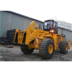 28 Ton Forklift Wheel Loader For Handling Block Material
