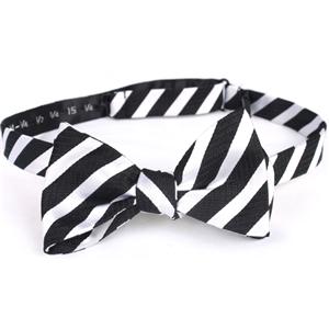 Custom Bowtie Logos Design Woven Silk Bowtie