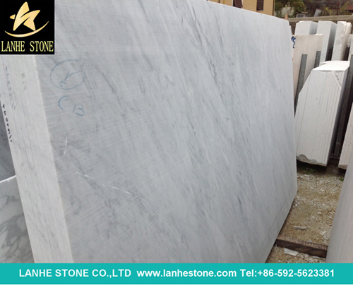 Italy White Marble Carrara Lucido Marble Slabs