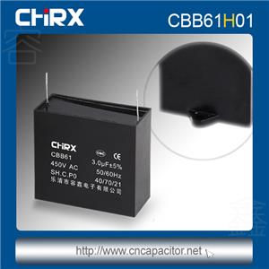 Radial Type Cbb61 Circuit Board Capacitor