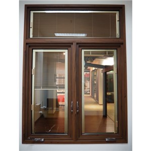 Heat Insulated Energy Preservation Anodized Commercial Type Aluminium Casement Window