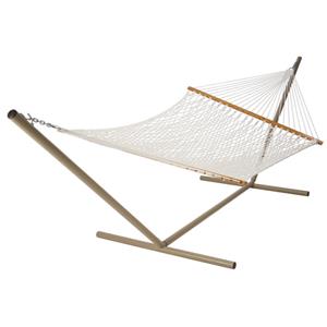 Favoroutdoor Supplier For Brazilian Style Cotton Rope Net Hammock With Spreader Bars