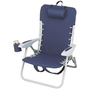 Favoroutdoor Deluxe Lace-Up Backpack Beach Chair