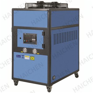 Industrial Plastic Auxiliary Equipment , Air Cooled Water Chiller System