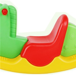 Child Tricolor Rockinbg Horse