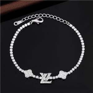 Wholesale Cute Simple Stype Customized High Quality Materail Brass Bracelet