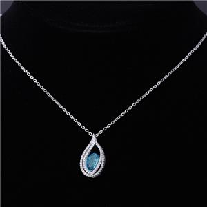 Fashion Multi-style Zircon Material 925 Silver Pendant