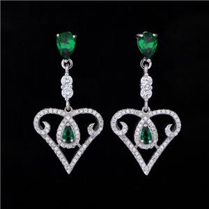 Fashion Crystal 925 Sterling Silver Earring For Women