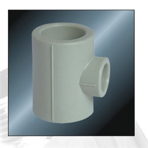 HIGH QUALITY PPR COLD&HOT REDUCING TEE WITH GREEN COLOR