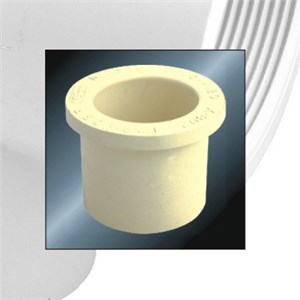 HIGH QUALITY ASTM D2846 WATER SUPPLY CPVC REDUCING BUSH WITH MILK YELLOW