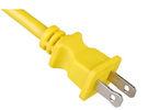 10A 125v American polarized 2 prong mains plug , UL approved Nema Power Cord 1-15P