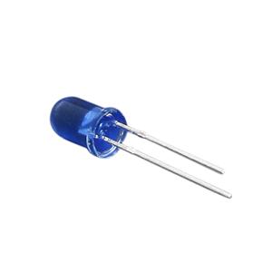 Super Bright 5mm Cylindrical Dip LED With ISO 9001 Certificate