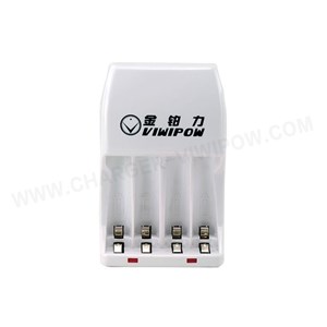 Standard Charger With 4 Slots Applied To NiMH/NiCD Battery