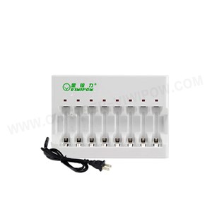 Standard Charger With 8 Slots Applied To NiMH/NiCD Battery