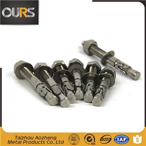 Galvanized Steel Wedge Anchors For Stone Cladding