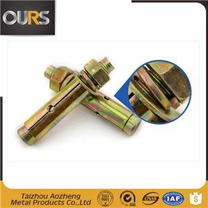 Steel Galvanized Znic Plated Expansion Anchor Bolts