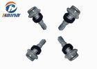 Grey Color Metal Roofing Screws With Washers Hot Dip Galvanized Carbon Steel