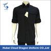 Quick Dry Black Men& acute;s Military Shirt , Short Sleeve Work Shirts For Outdoor Hunting