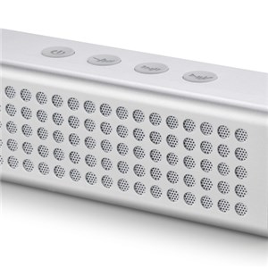 2016 Hi-Fi Big Power Loudest Portable Rectangle Shape Metal Wireless Bluetooth Speakers With Microphone